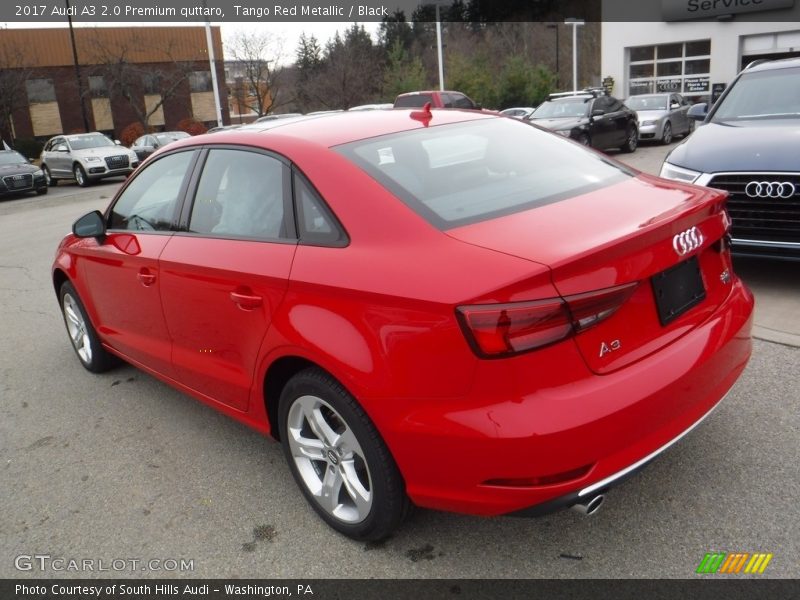 Tango Red Metallic / Black 2017 Audi A3 2.0 Premium quttaro