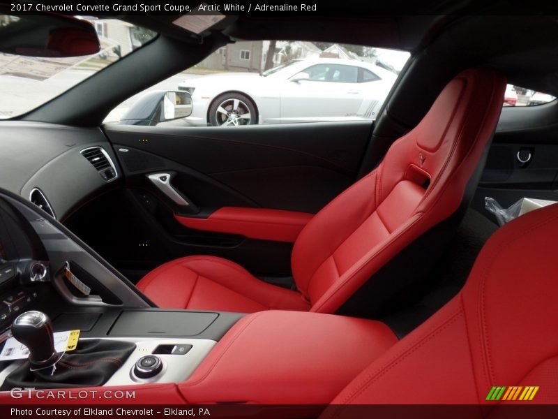 Front Seat of 2017 Corvette Grand Sport Coupe