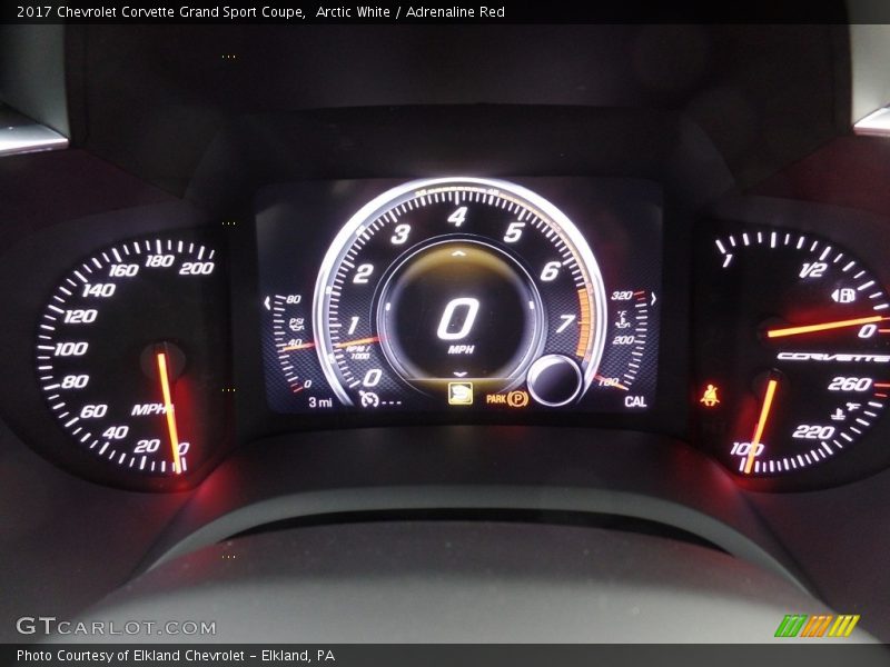  2017 Corvette Grand Sport Coupe Grand Sport Coupe Gauges