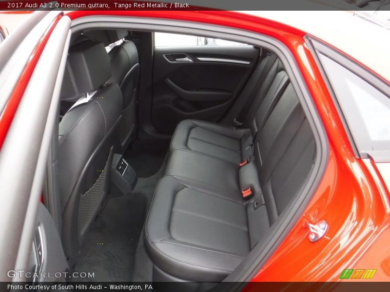 Rear Seat of 2017 A3 2.0 Premium quttaro