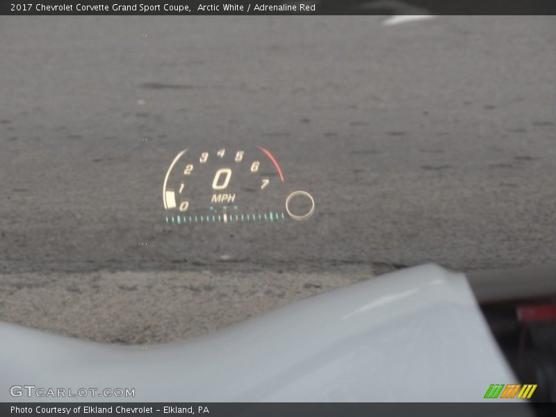Head up display - 2017 Chevrolet Corvette Grand Sport Coupe