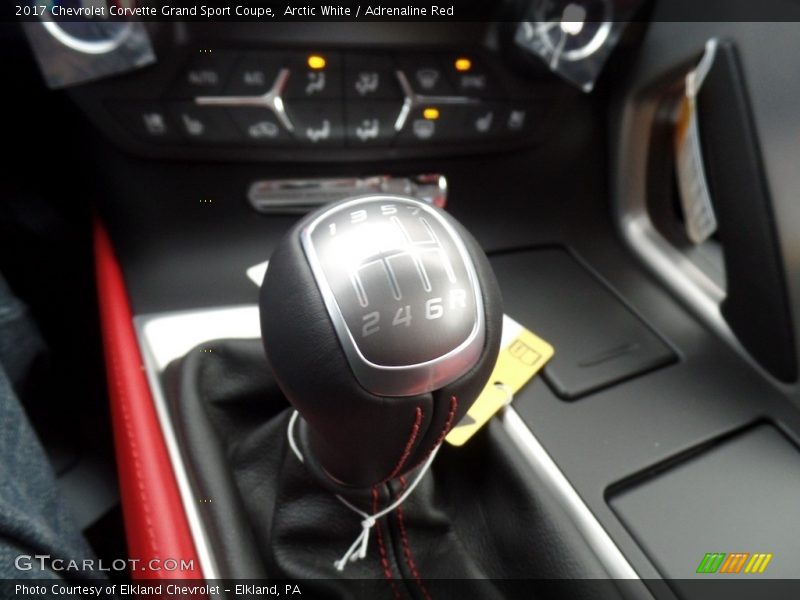  2017 Corvette Grand Sport Coupe 7 Speed Manual Shifter