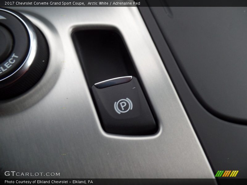 Controls of 2017 Corvette Grand Sport Coupe