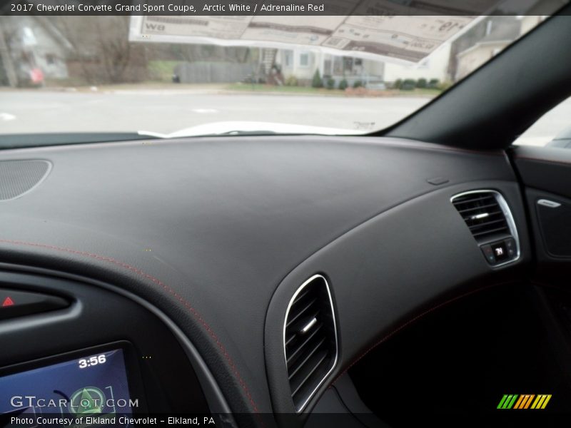 Dashboard of 2017 Corvette Grand Sport Coupe
