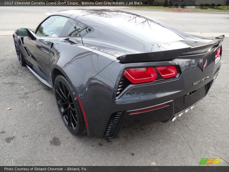2017 Chevrolet Corvette Grand Sport Coupe in Watkins Glen Gray Metallic Photo No. 117199309