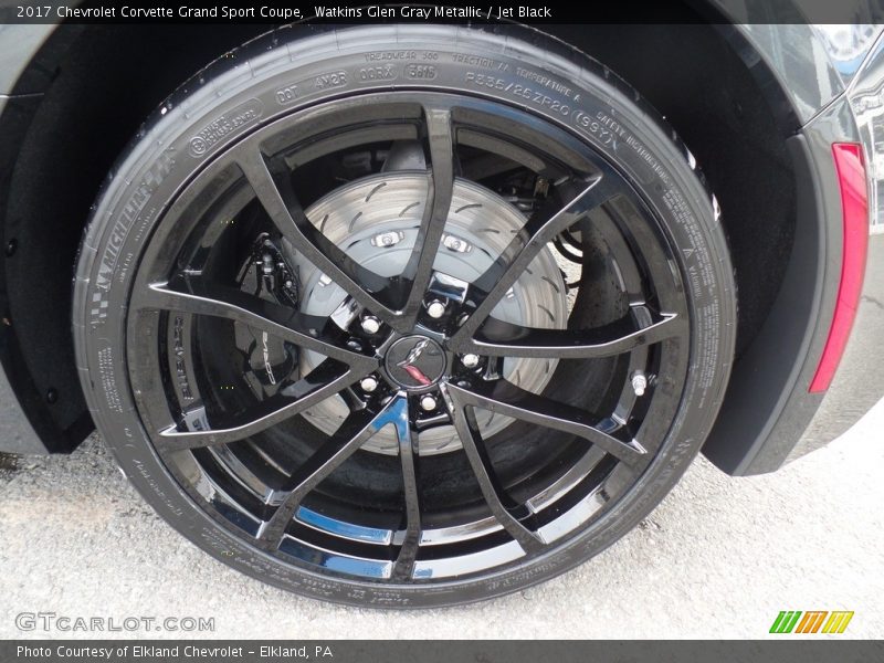  2017 Corvette Grand Sport Coupe Wheel