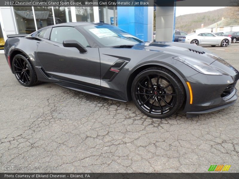  2017 Corvette Grand Sport Coupe Watkins Glen Gray Metallic