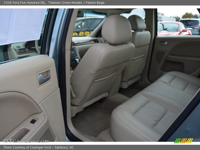 Titanium Green Metallic / Pebble Beige 2006 Ford Five Hundred SEL
