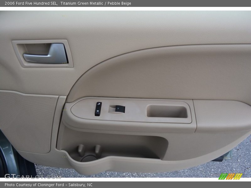Titanium Green Metallic / Pebble Beige 2006 Ford Five Hundred SEL