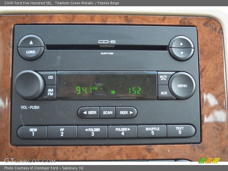 Titanium Green Metallic / Pebble Beige 2006 Ford Five Hundred SEL