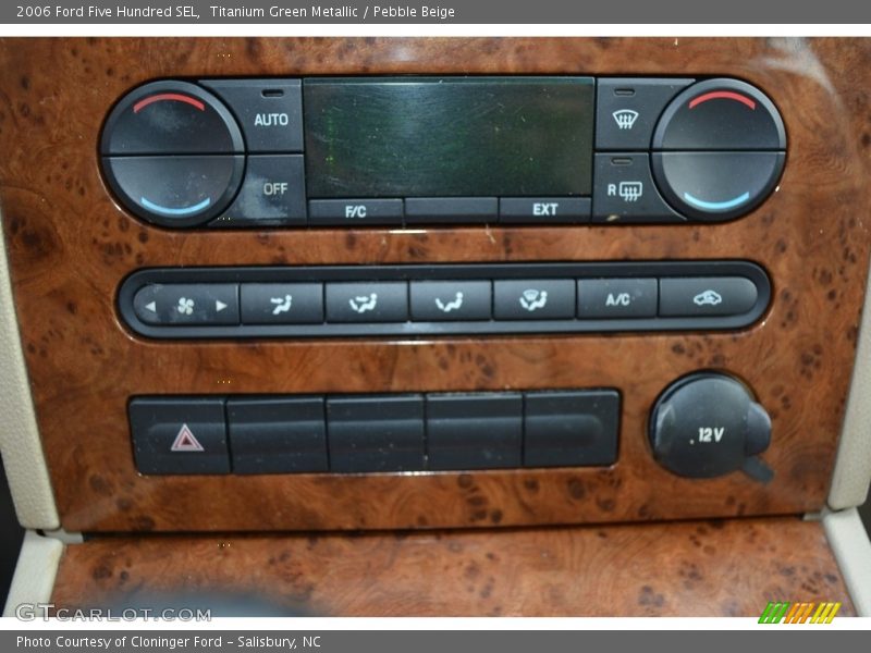 Titanium Green Metallic / Pebble Beige 2006 Ford Five Hundred SEL