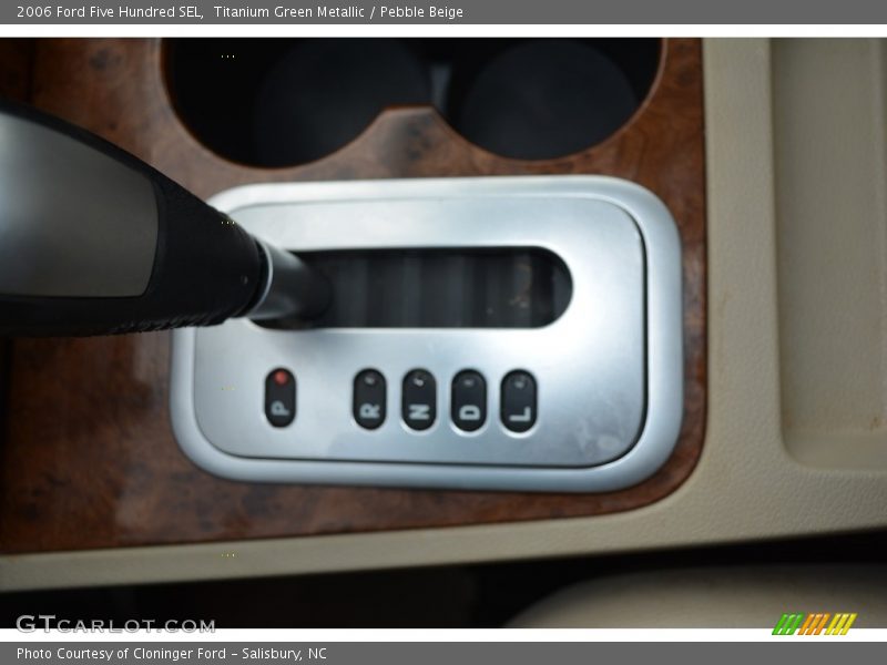 Titanium Green Metallic / Pebble Beige 2006 Ford Five Hundred SEL