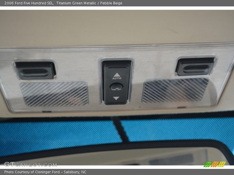 Titanium Green Metallic / Pebble Beige 2006 Ford Five Hundred SEL