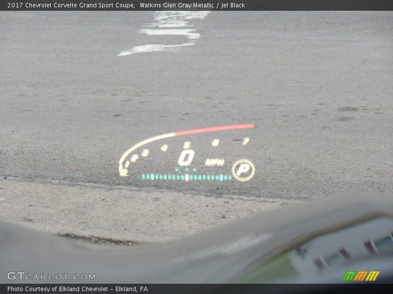 HUD - 2017 Chevrolet Corvette Grand Sport Coupe