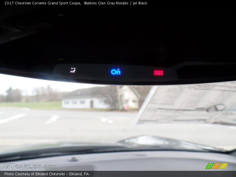 Watkins Glen Gray Metallic / Jet Black 2017 Chevrolet Corvette Grand Sport Coupe