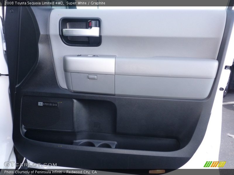 Super White / Graphite 2008 Toyota Sequoia Limited 4WD