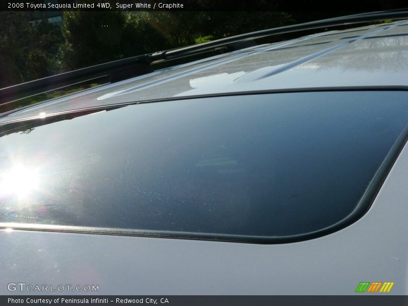 Super White / Graphite 2008 Toyota Sequoia Limited 4WD
