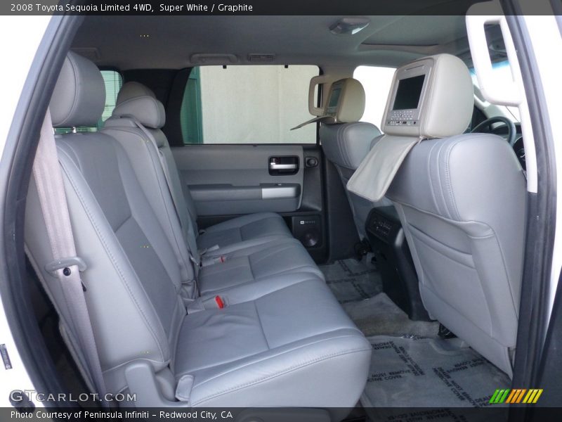Super White / Graphite 2008 Toyota Sequoia Limited 4WD