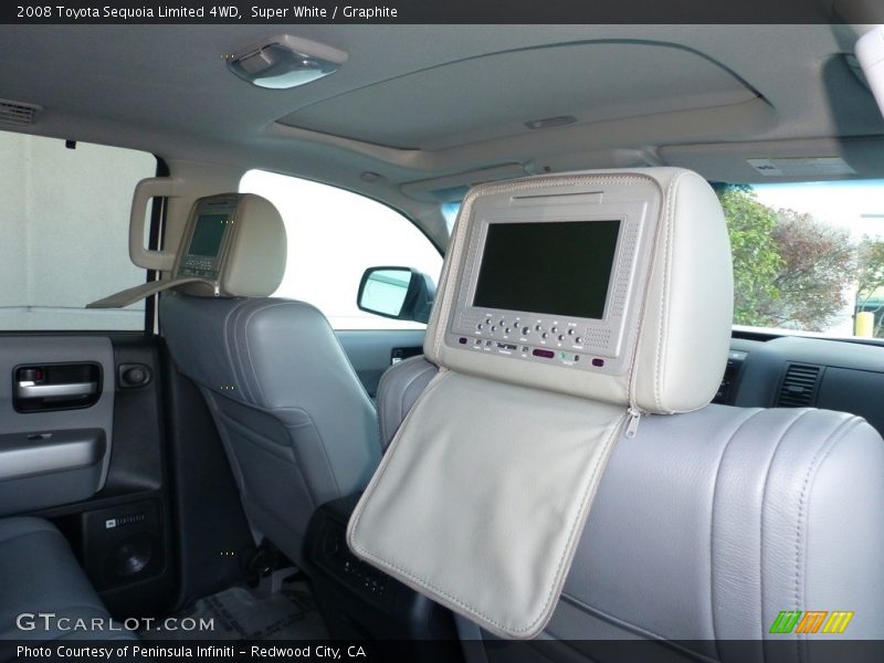 Super White / Graphite 2008 Toyota Sequoia Limited 4WD