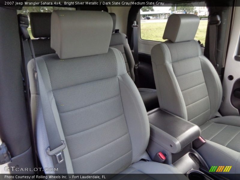 Bright Silver Metallic / Dark Slate Gray/Medium Slate Gray 2007 Jeep Wrangler Sahara 4x4