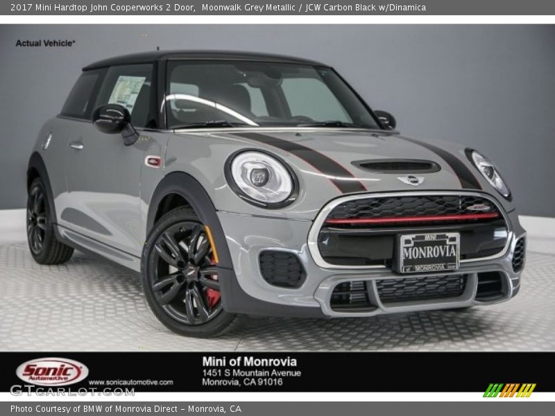 Moonwalk Grey Metallic / JCW Carbon Black w/Dinamica 2017 Mini Hardtop John Cooperworks 2 Door