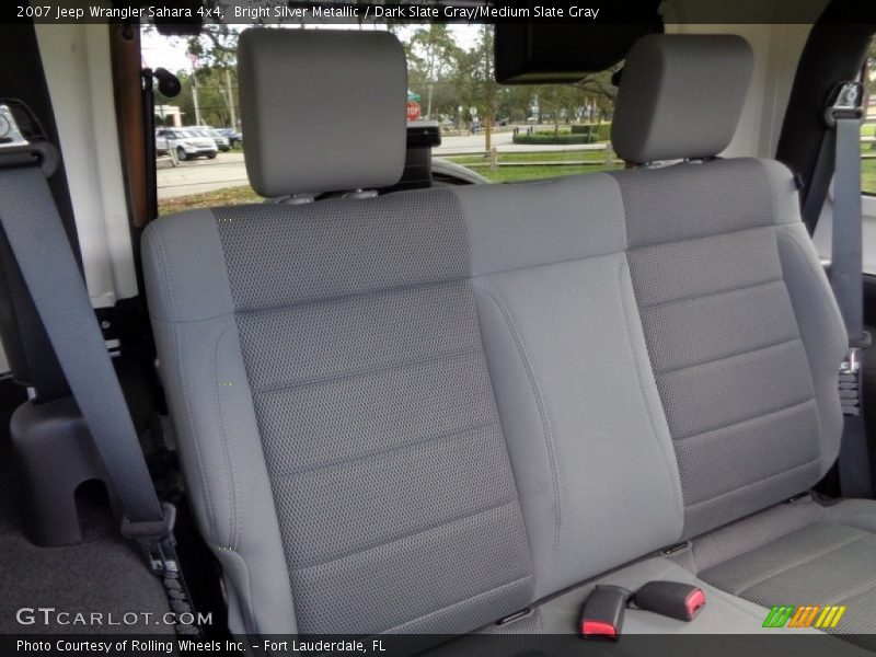Bright Silver Metallic / Dark Slate Gray/Medium Slate Gray 2007 Jeep Wrangler Sahara 4x4