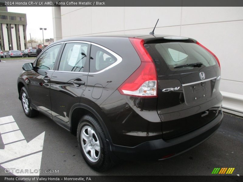 Kona Coffee Metallic / Black 2014 Honda CR-V LX AWD