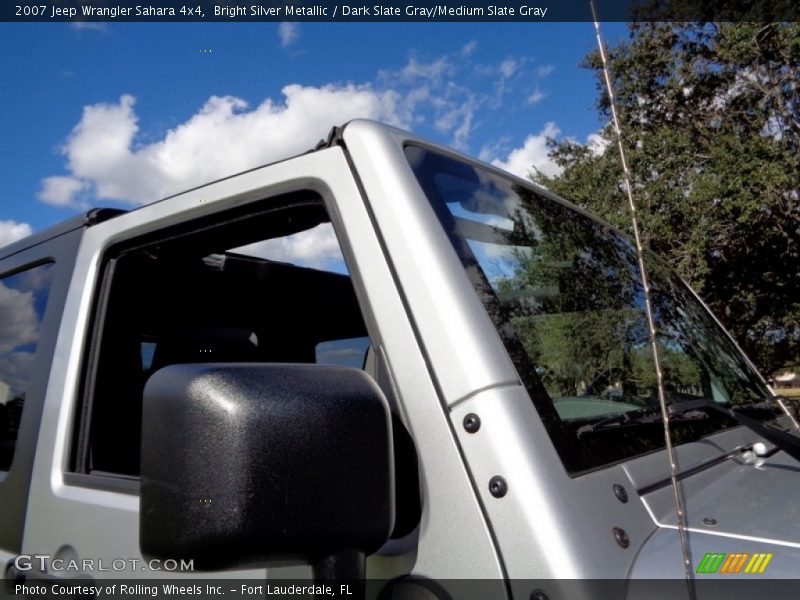 Bright Silver Metallic / Dark Slate Gray/Medium Slate Gray 2007 Jeep Wrangler Sahara 4x4