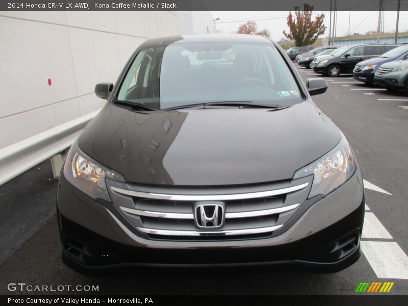 Kona Coffee Metallic / Black 2014 Honda CR-V LX AWD