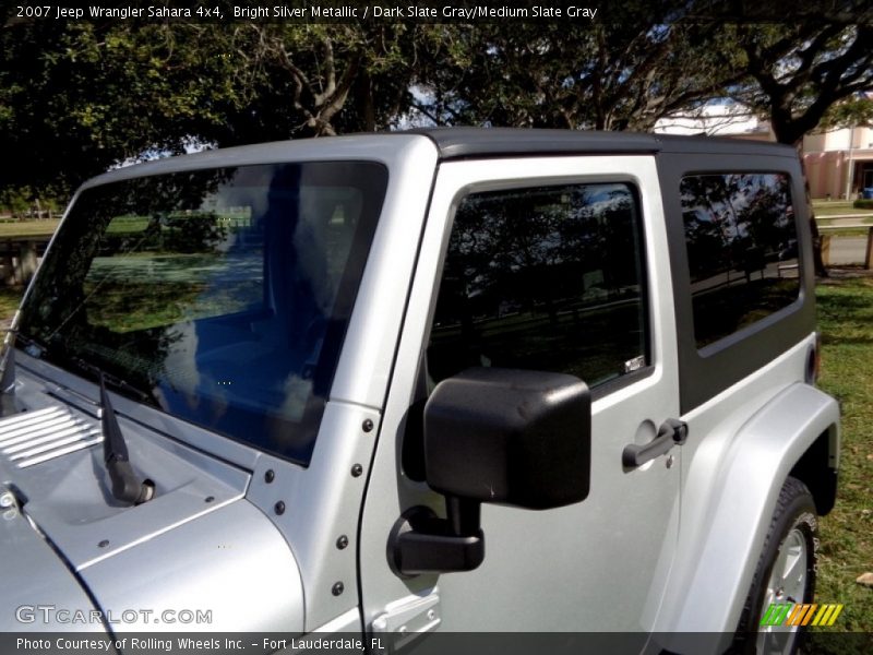 Bright Silver Metallic / Dark Slate Gray/Medium Slate Gray 2007 Jeep Wrangler Sahara 4x4
