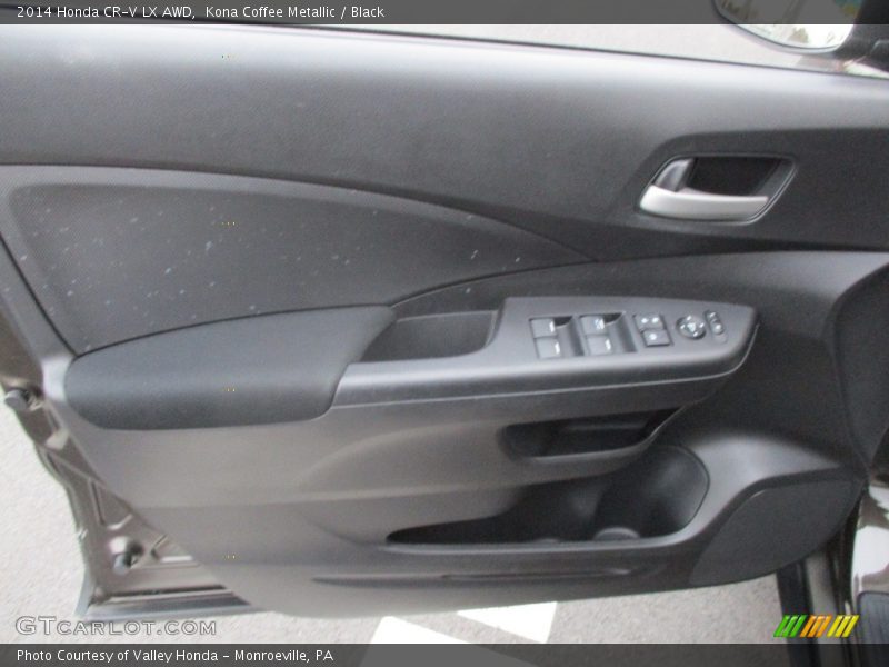 Kona Coffee Metallic / Black 2014 Honda CR-V LX AWD