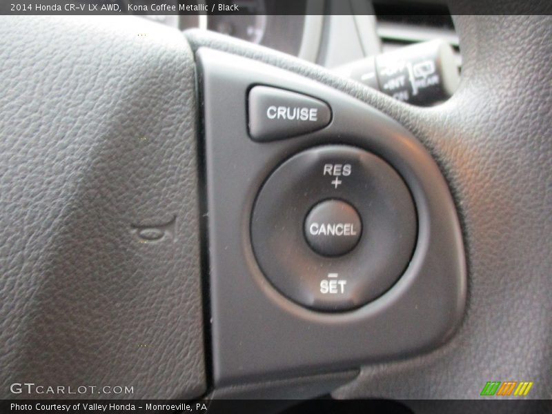 Kona Coffee Metallic / Black 2014 Honda CR-V LX AWD