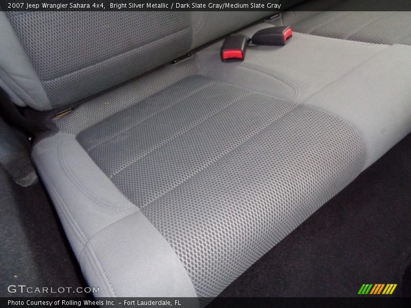 Bright Silver Metallic / Dark Slate Gray/Medium Slate Gray 2007 Jeep Wrangler Sahara 4x4
