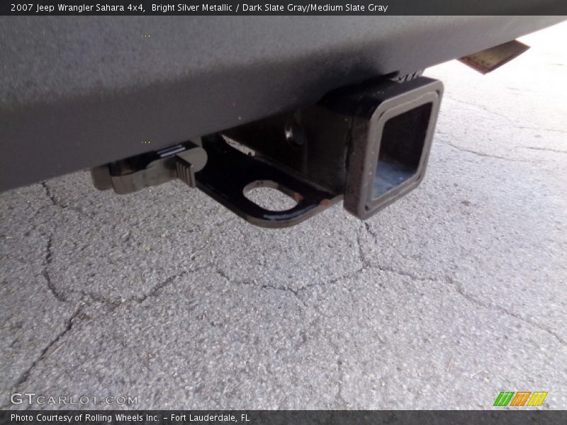 Bright Silver Metallic / Dark Slate Gray/Medium Slate Gray 2007 Jeep Wrangler Sahara 4x4