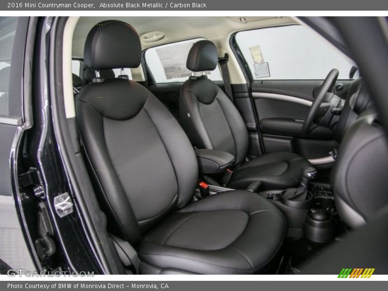 Absolute Black Metallic / Carbon Black 2016 Mini Countryman Cooper