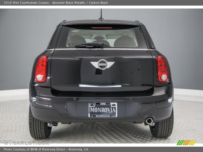 Absolute Black Metallic / Carbon Black 2016 Mini Countryman Cooper