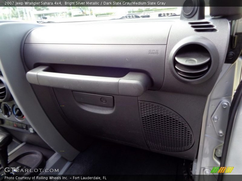 Bright Silver Metallic / Dark Slate Gray/Medium Slate Gray 2007 Jeep Wrangler Sahara 4x4