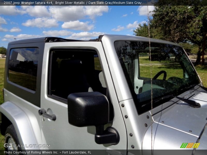 Bright Silver Metallic / Dark Slate Gray/Medium Slate Gray 2007 Jeep Wrangler Sahara 4x4