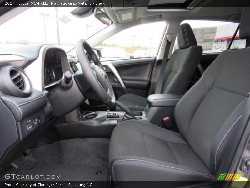 Front Seat of 2017 RAV4 XLE