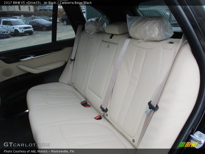 Jet Black / Canberra Beige/Black 2017 BMW X5 xDrive35i
