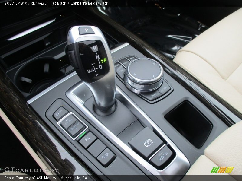 Jet Black / Canberra Beige/Black 2017 BMW X5 xDrive35i