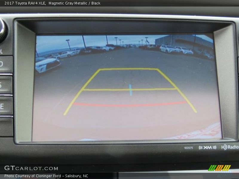 Magnetic Gray Metallic / Black 2017 Toyota RAV4 XLE