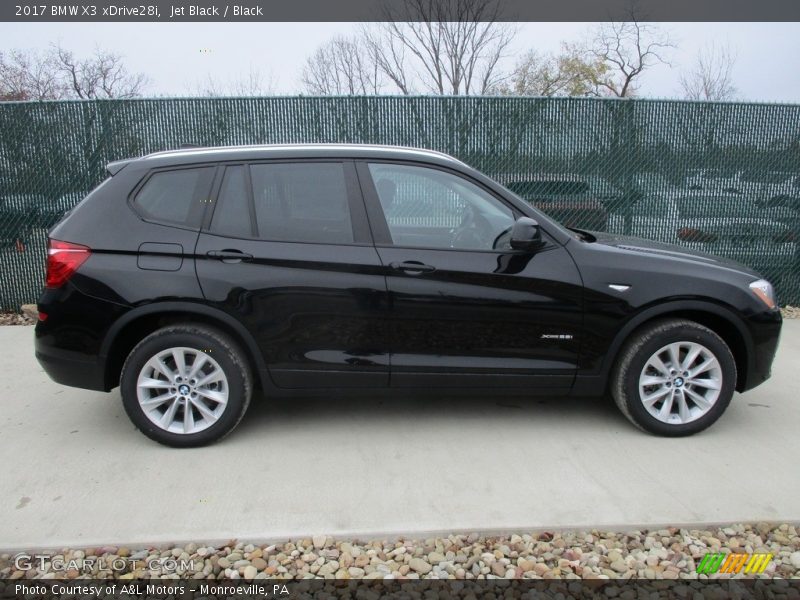 Jet Black / Black 2017 BMW X3 xDrive28i