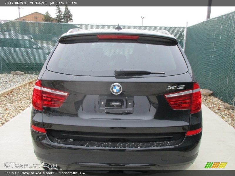 Jet Black / Black 2017 BMW X3 xDrive28i