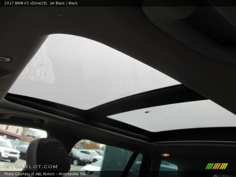 Jet Black / Black 2017 BMW X3 xDrive28i