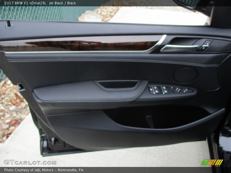 Jet Black / Black 2017 BMW X3 xDrive28i