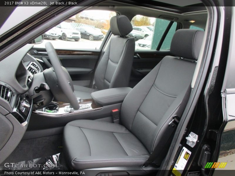Jet Black / Black 2017 BMW X3 xDrive28i