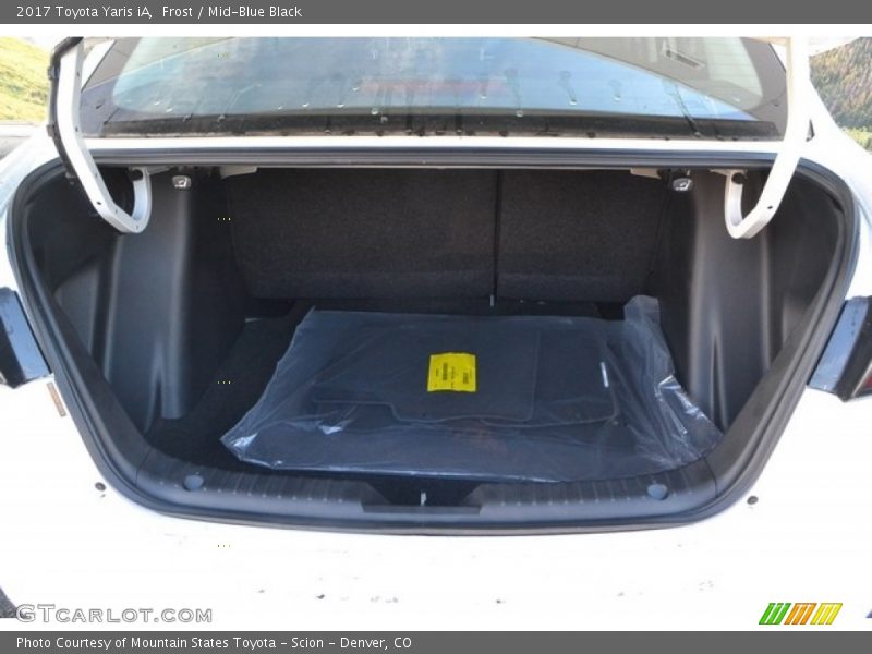 Frost / Mid-Blue Black 2017 Toyota Yaris iA