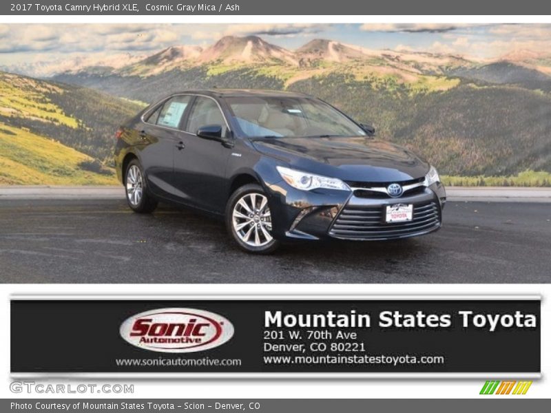 Cosmic Gray Mica / Ash 2017 Toyota Camry Hybrid XLE