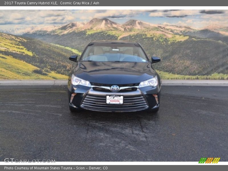 Cosmic Gray Mica / Ash 2017 Toyota Camry Hybrid XLE